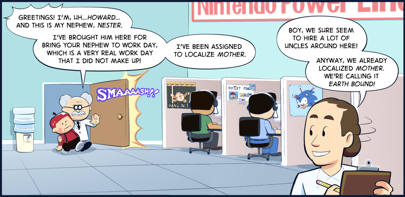 Illustration for article titled Comic History: Why The First EarthBound Wasn't Released Outside Japan